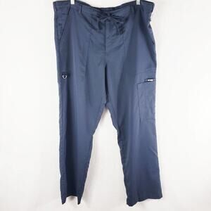 Grey's Anatomy Scrub Pants Steel Grey Men's L Utility 6-Pocket. Style GA0203